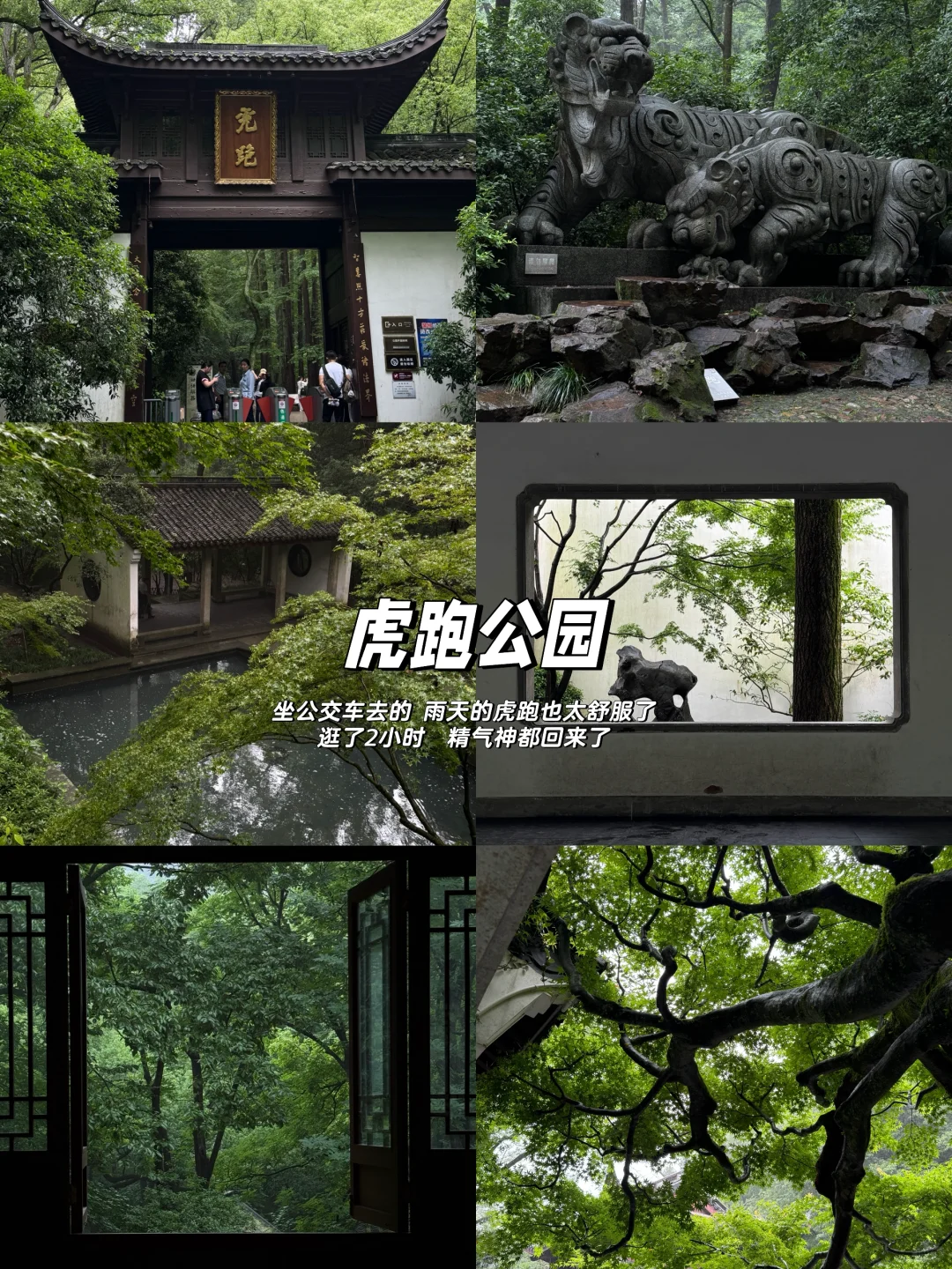 杭州citywalk｜被治愈的2日游保姆级攻略🍃