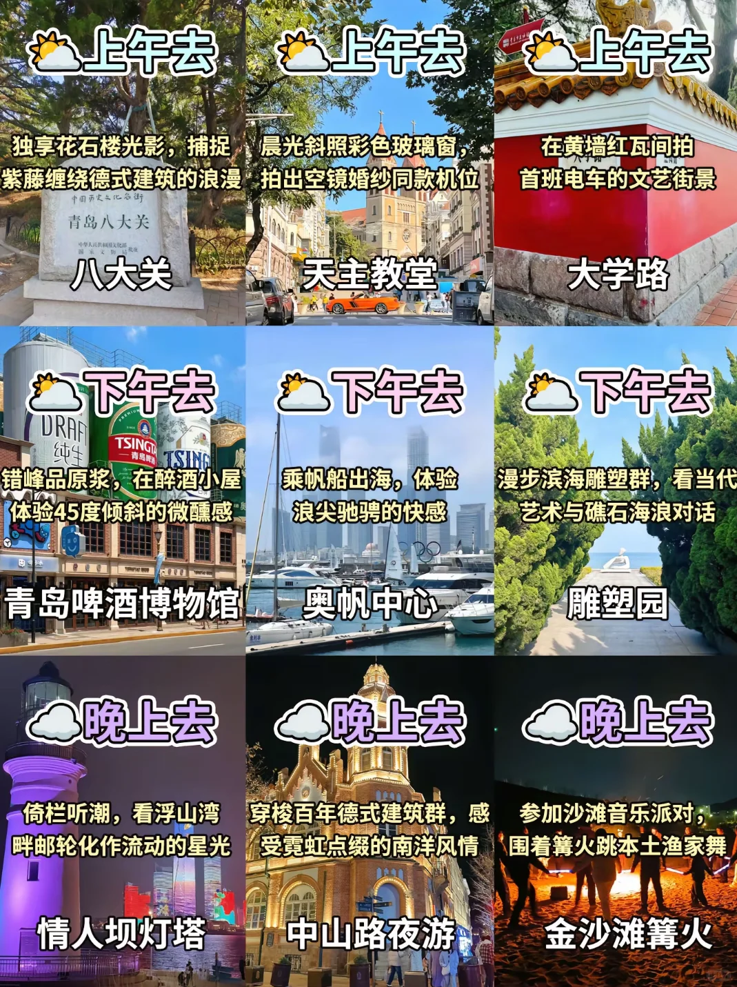 暑假想来青岛给大家整理的旅游攻略