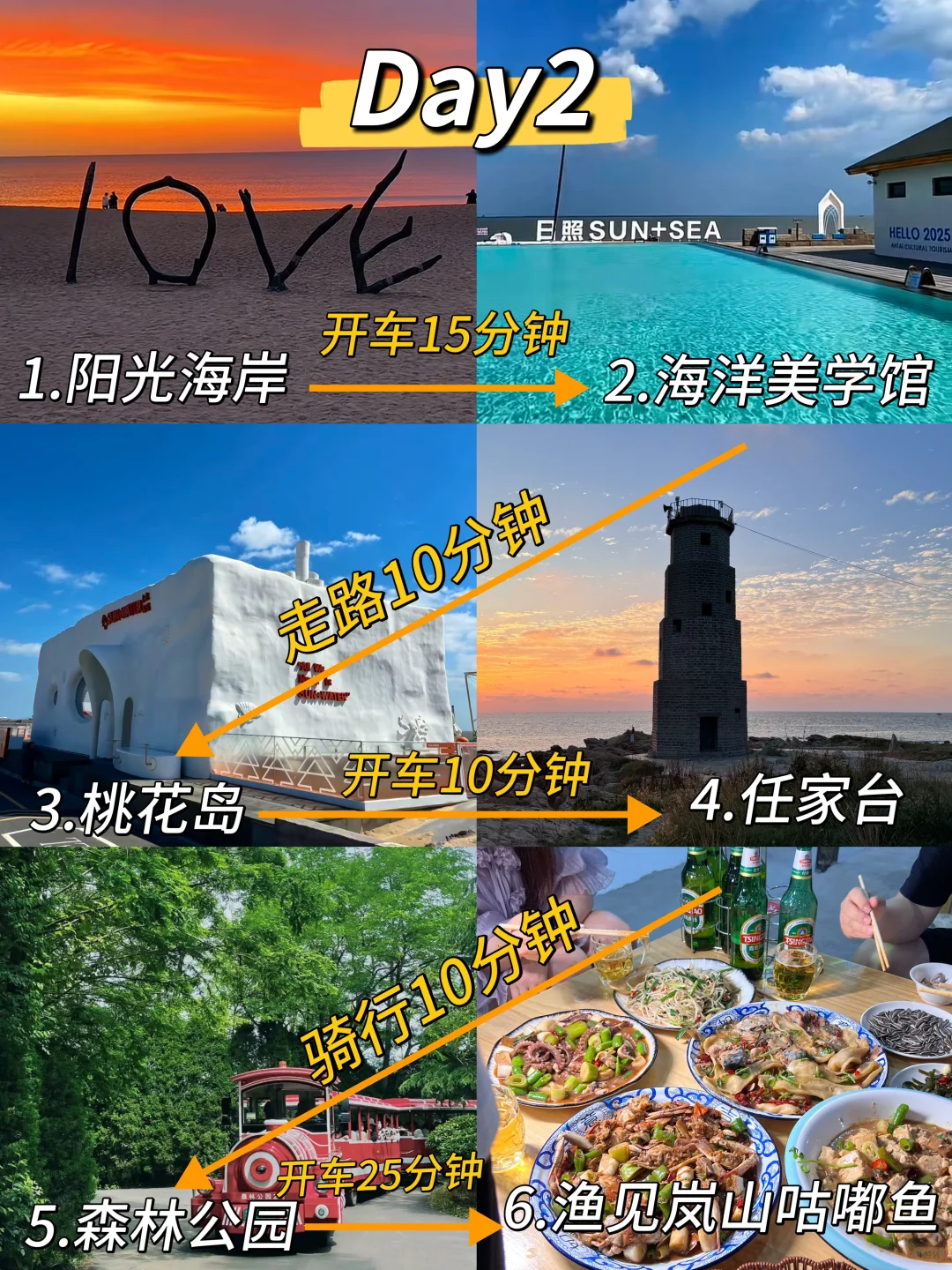 日照📍三天两晚，不走回头路保姆级逛吃攻略