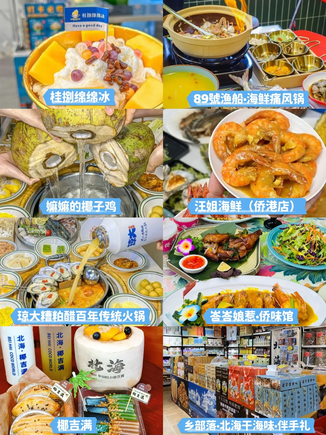 本人做的北海旅游攻略已经next level了