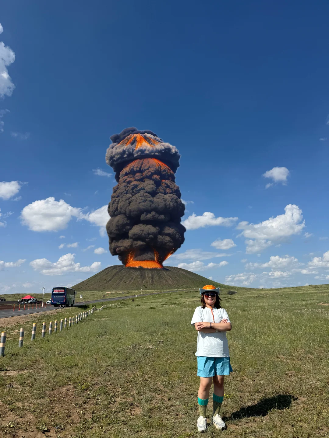 火星去不了，咱可以去看火山🔥