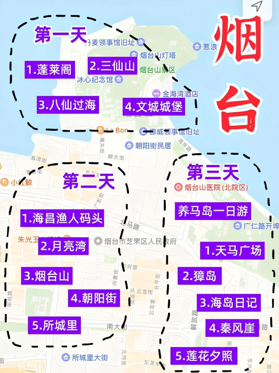 烟台游玩攻略