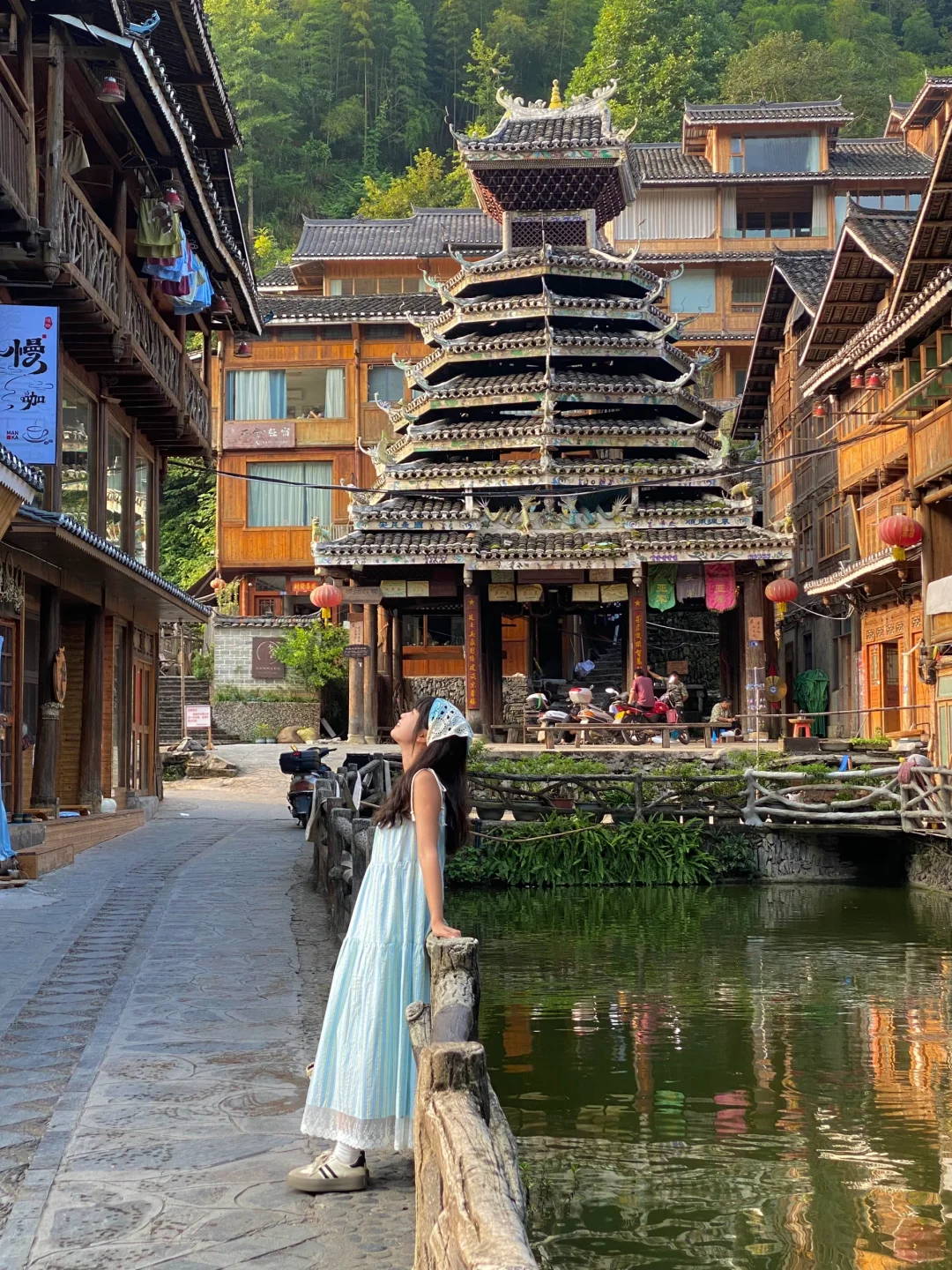 高铁直达！好像千与千寻的古村落😭Live图！！