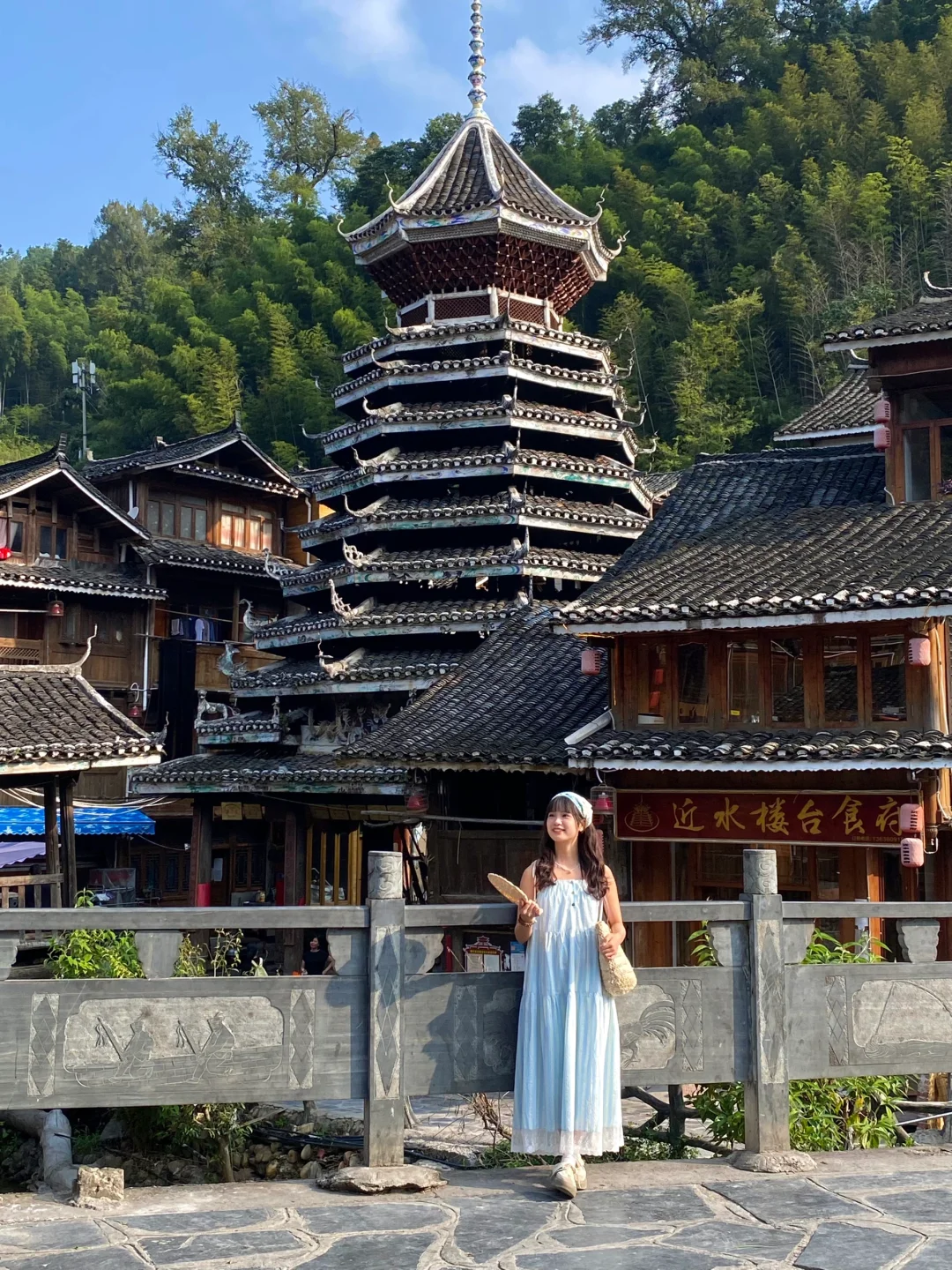 高铁直达！好像千与千寻的古村落😭Live图！！