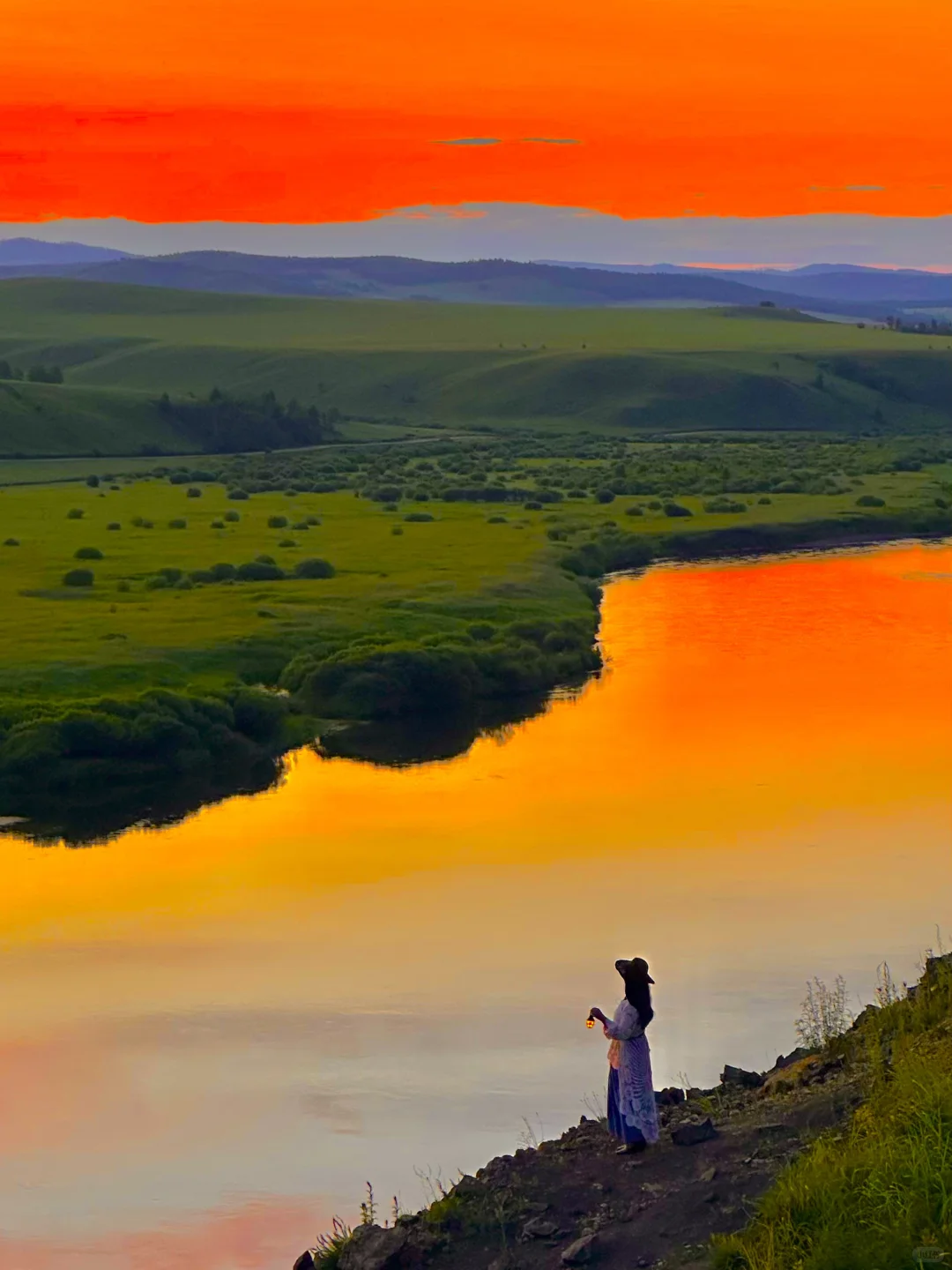 呼伦贝尔晚霞杀疯了！！！！！！！