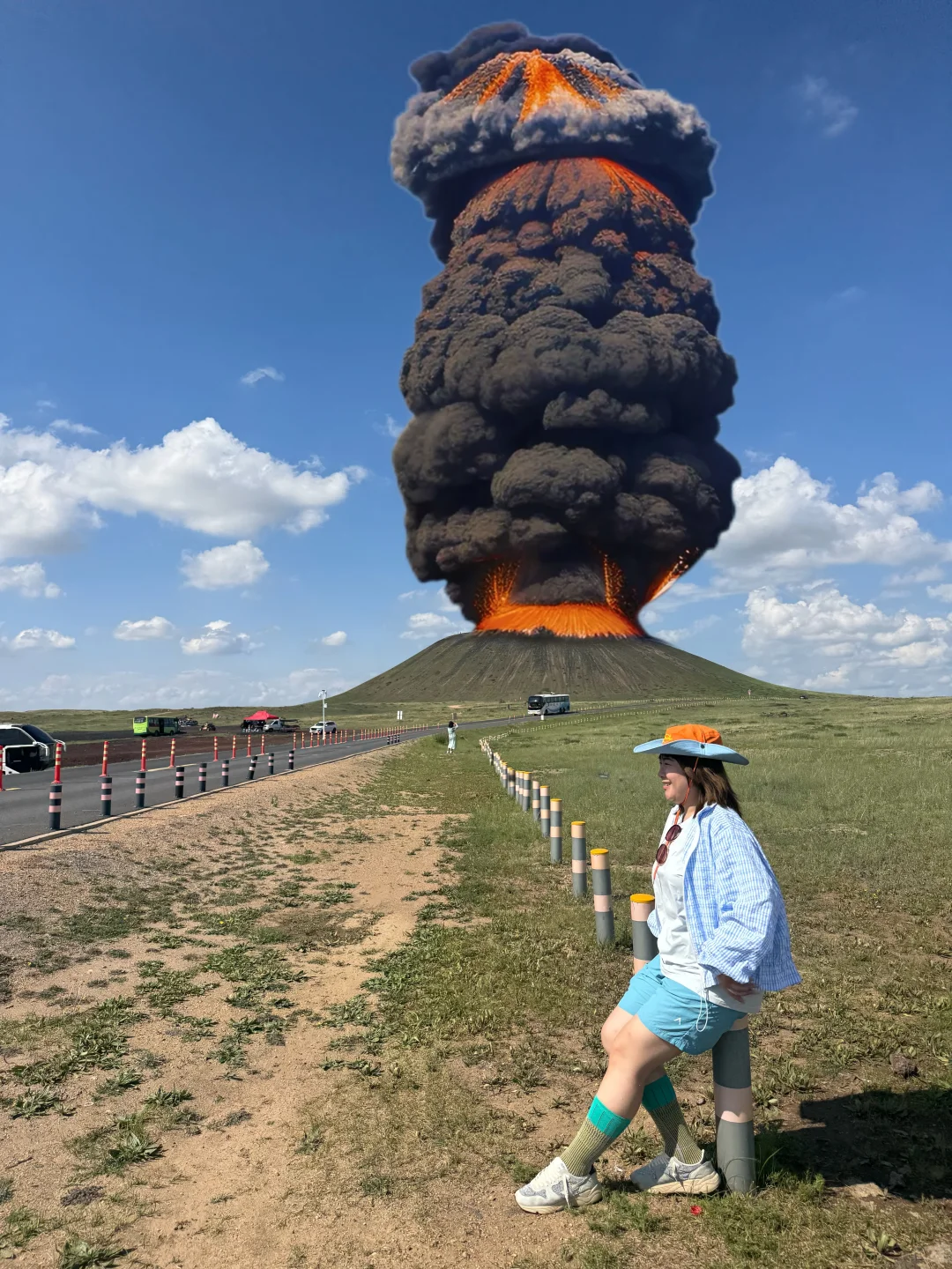 火星去不了，咱可以去看火山🔥