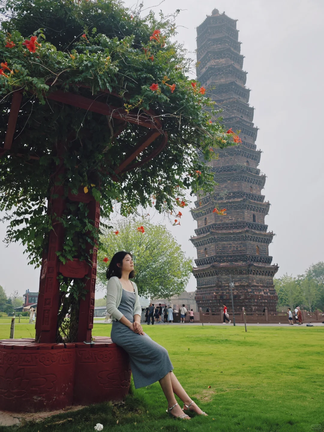 琉璃塔下莲花仙境！这几个机位真的出片