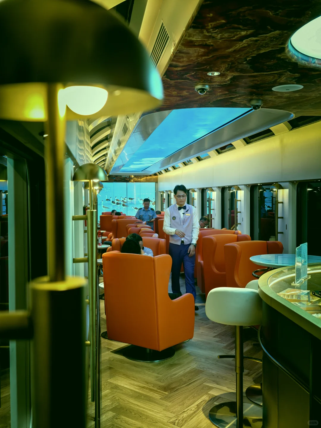 就在国内，我翘首以盼的全景列车终于出现