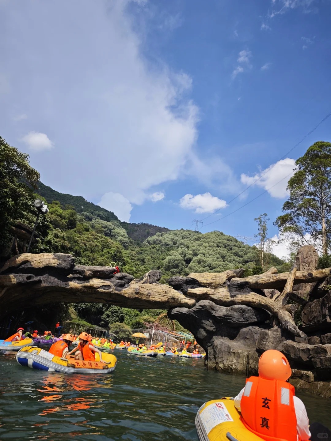 夏日必玩！清远玄真溪降+漂流全攻略