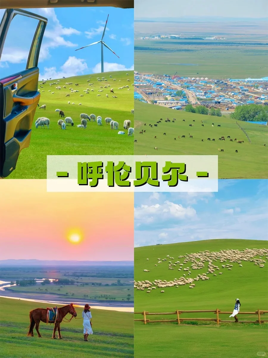 🌋内蒙古超级玩法9种大秘境+火山草原沙漠