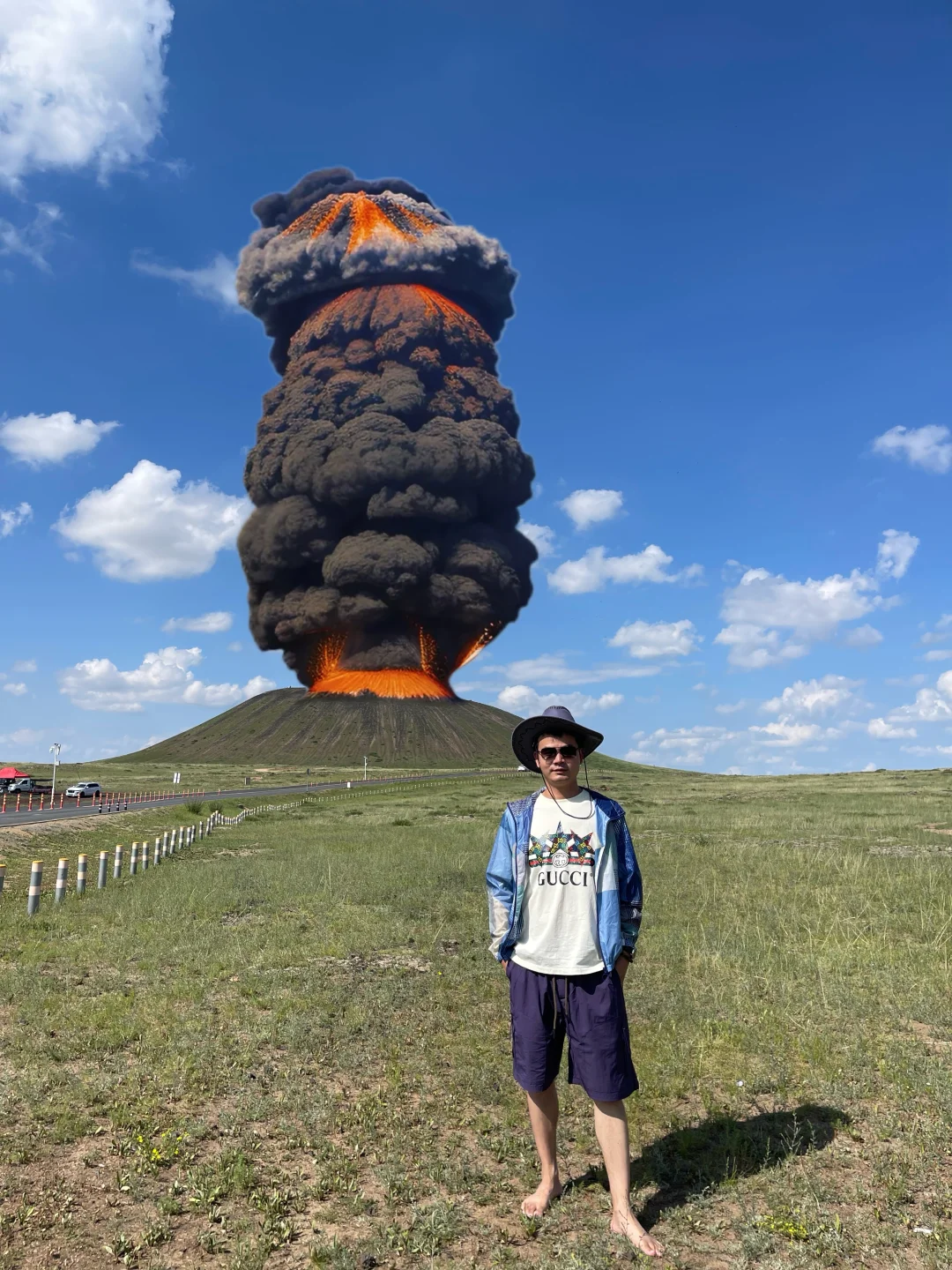 火星去不了，咱可以去看火山🔥