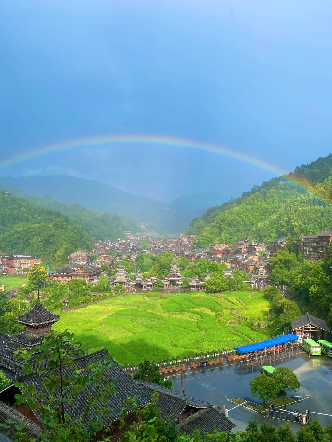 高铁直达！好像千与千寻的古村落😭Live图！！