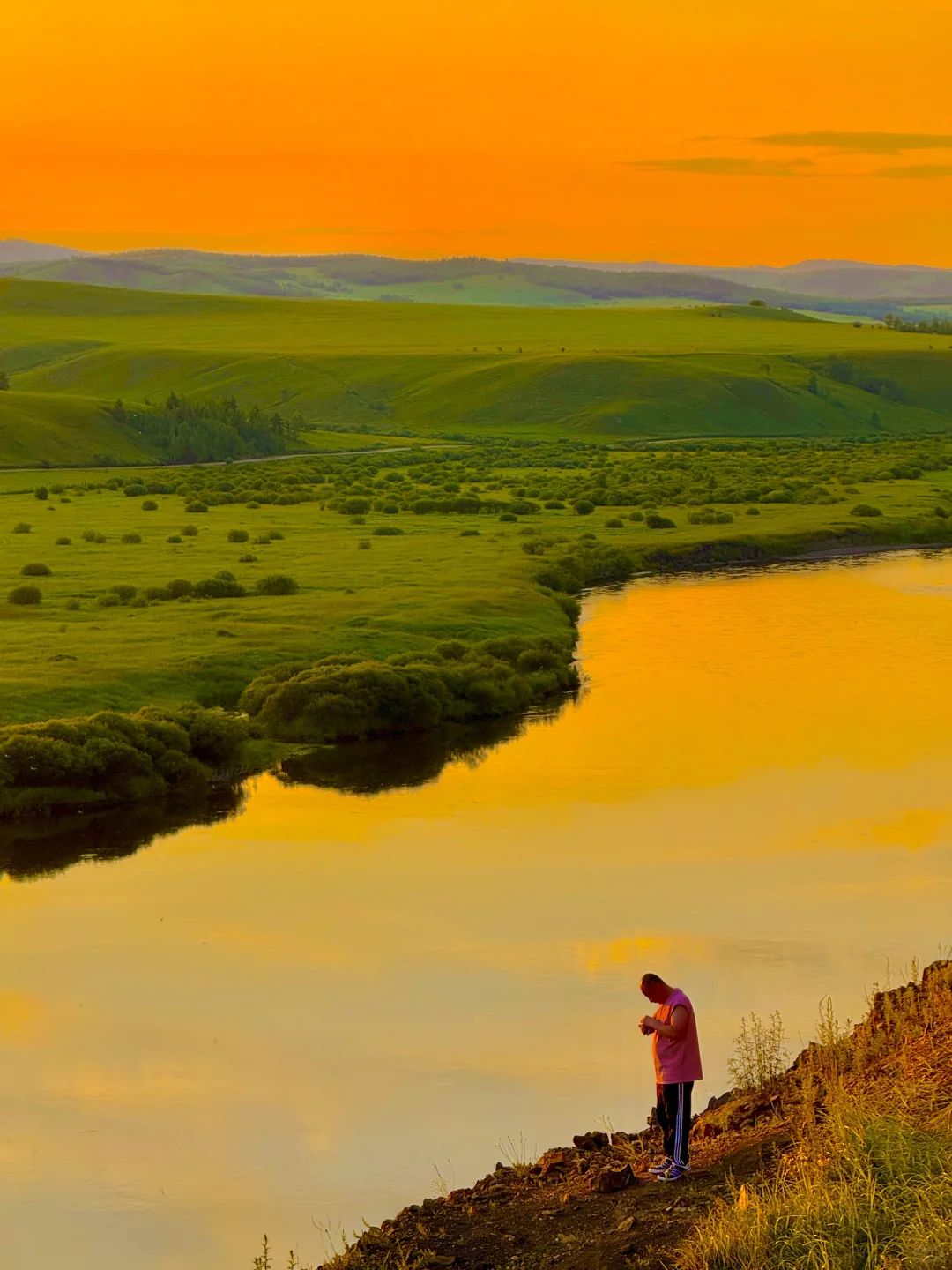 呼伦贝尔晚霞杀疯了！！！！！！！