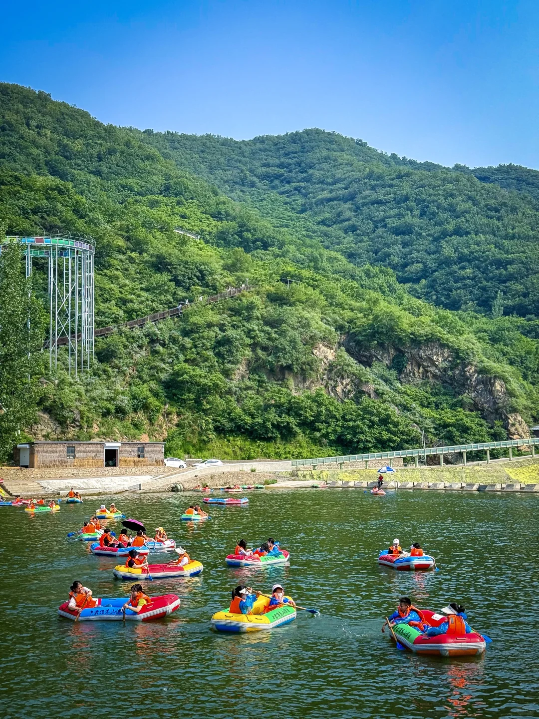 秦皇岛夏日必玩‼️老君顶高山漂流（全）攻略