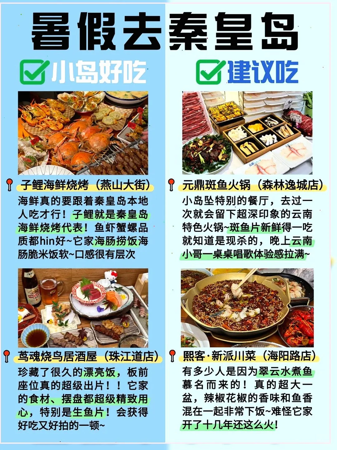 😱秦皇岛暑假游 | 听劝的姐妹快码住！