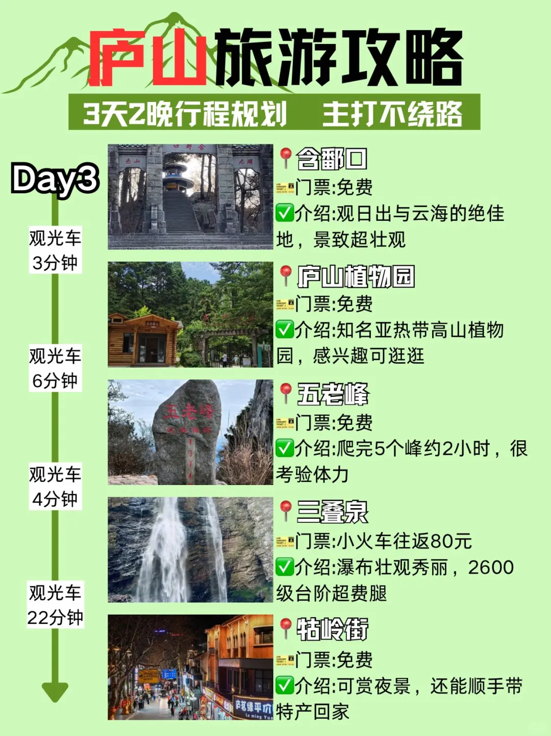 跟着本地人玩转庐山！九江美食+旅游攻略