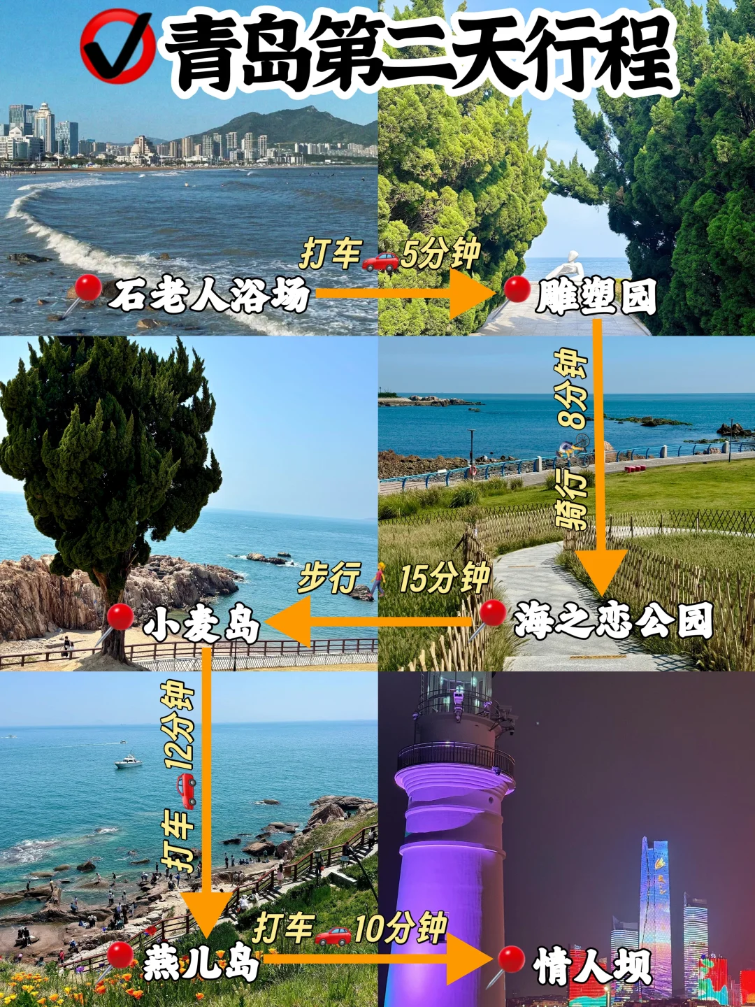 青岛📍两天一夜，懒人版保姆级逛吃攻略‼️