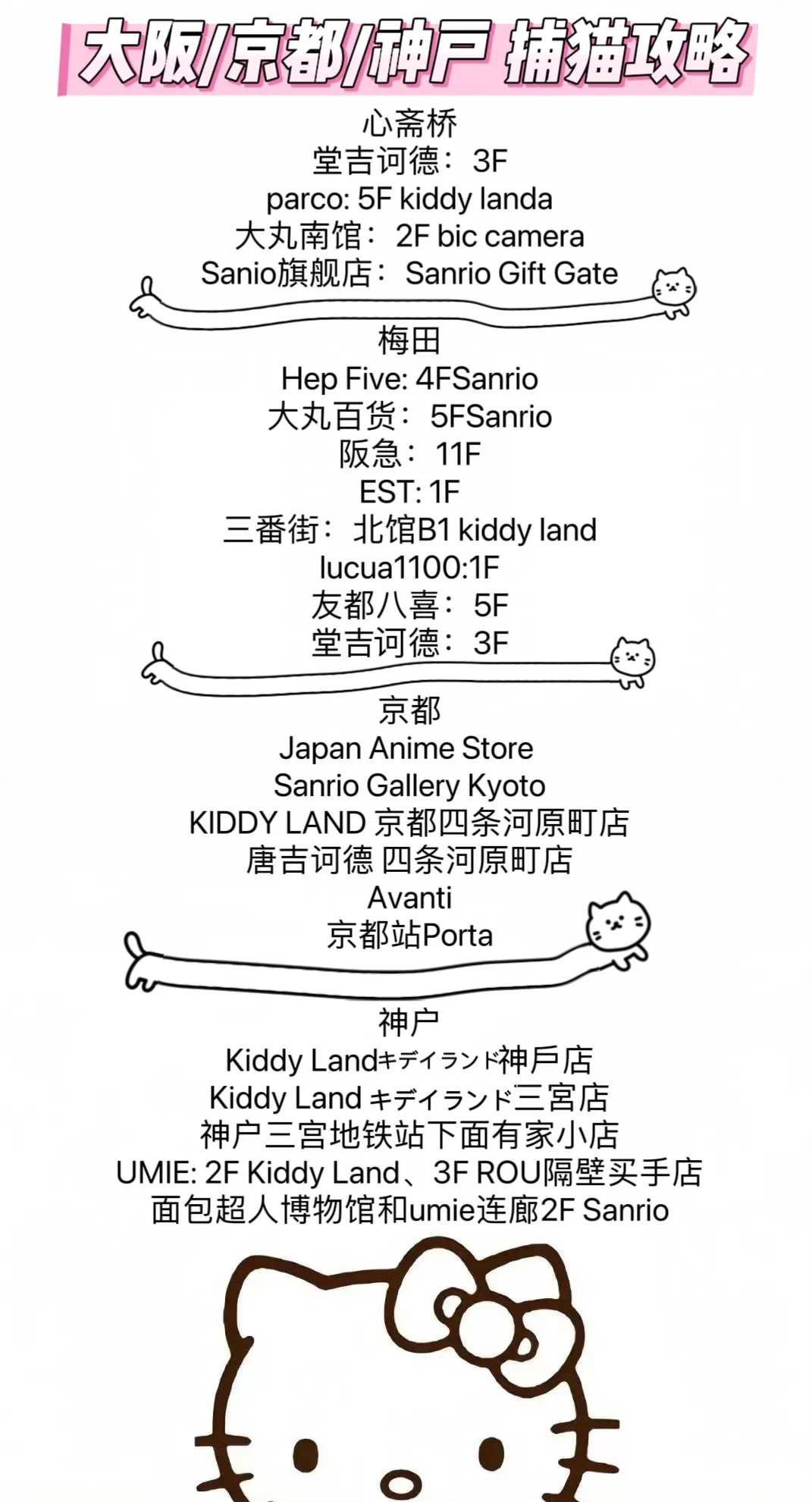 日本旅游✈️大阪京都奈良神户旅行超全攻略