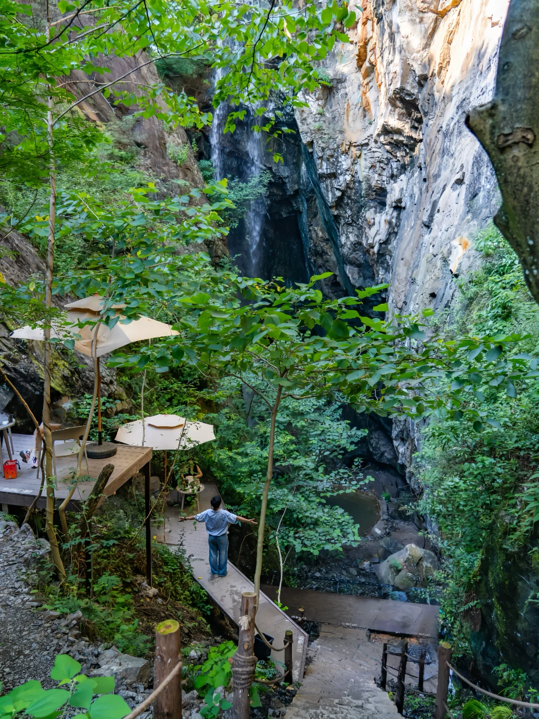 刚从德清避暑回来😭玩两天，凉快了近10度！