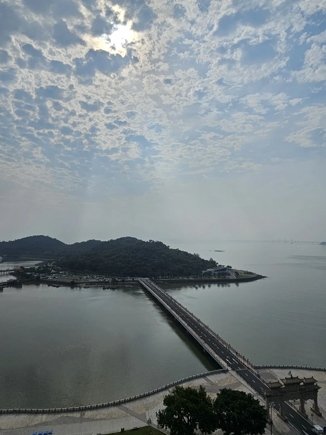 18日珠海景区早间多云间晴➕高温❌无日出