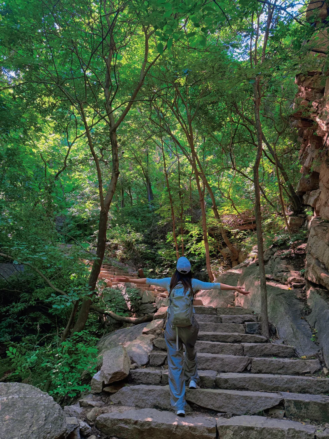 太出片了❗️隐藏在京郊山谷的