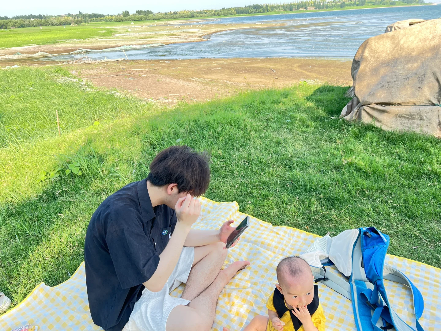 邯郸小三亚。小月龄友好遛娃地