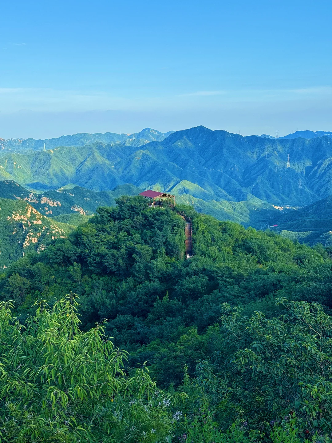 太出片了❗️隐藏在京郊山谷的