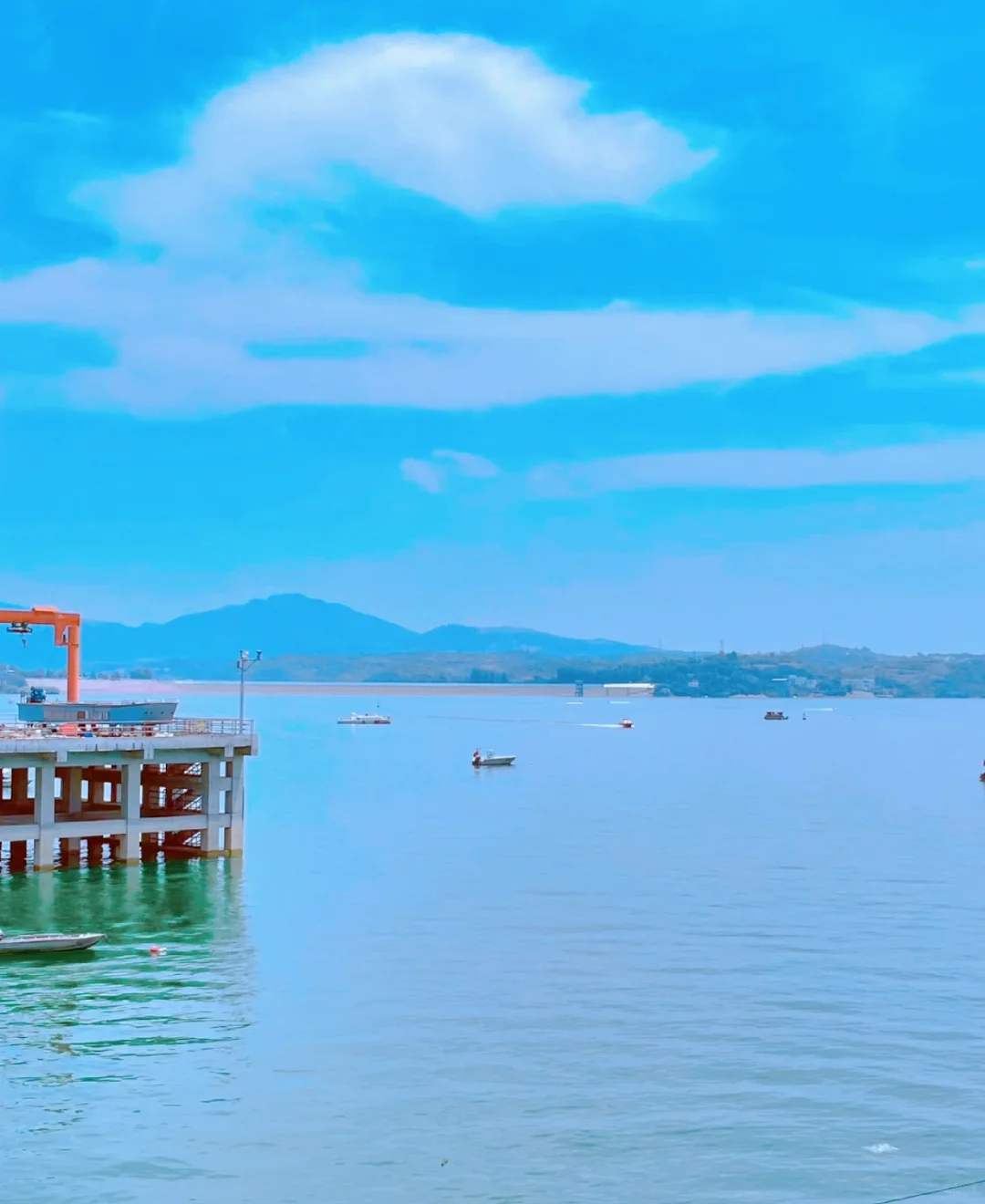 郑州2h直达河南洱海，无门票，强推‼️