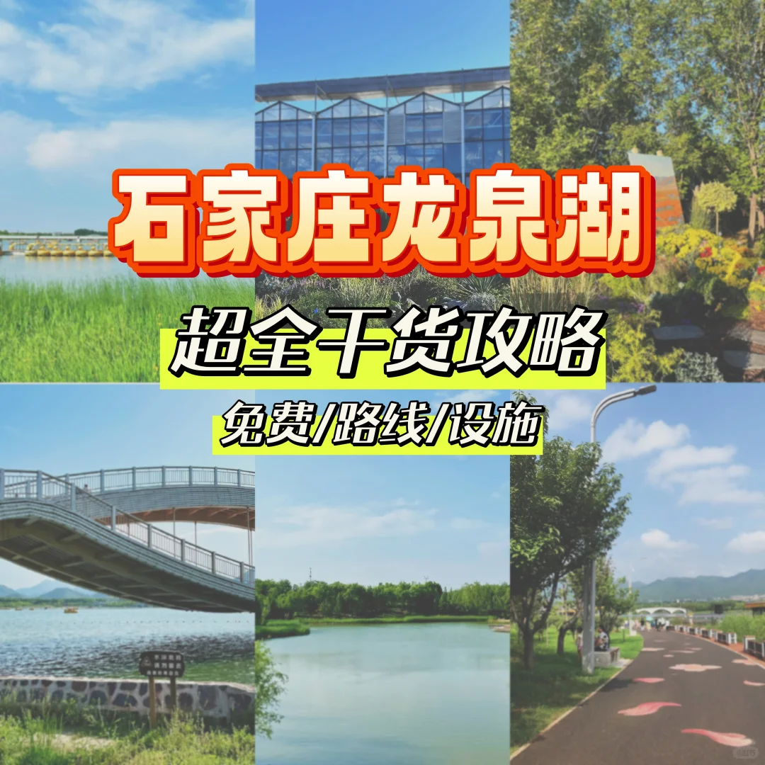 🌷周末到河北，石家庄龙泉湖湿地美爆了！