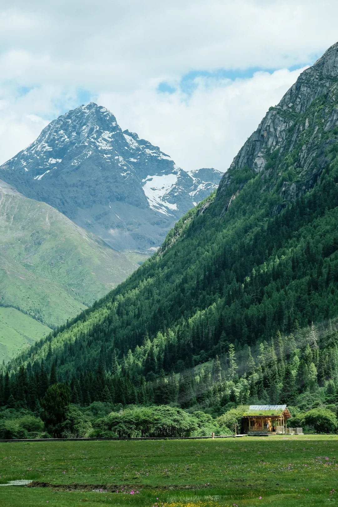 总要去趟四姑娘山，看看封神级别的夏天吧…🍃