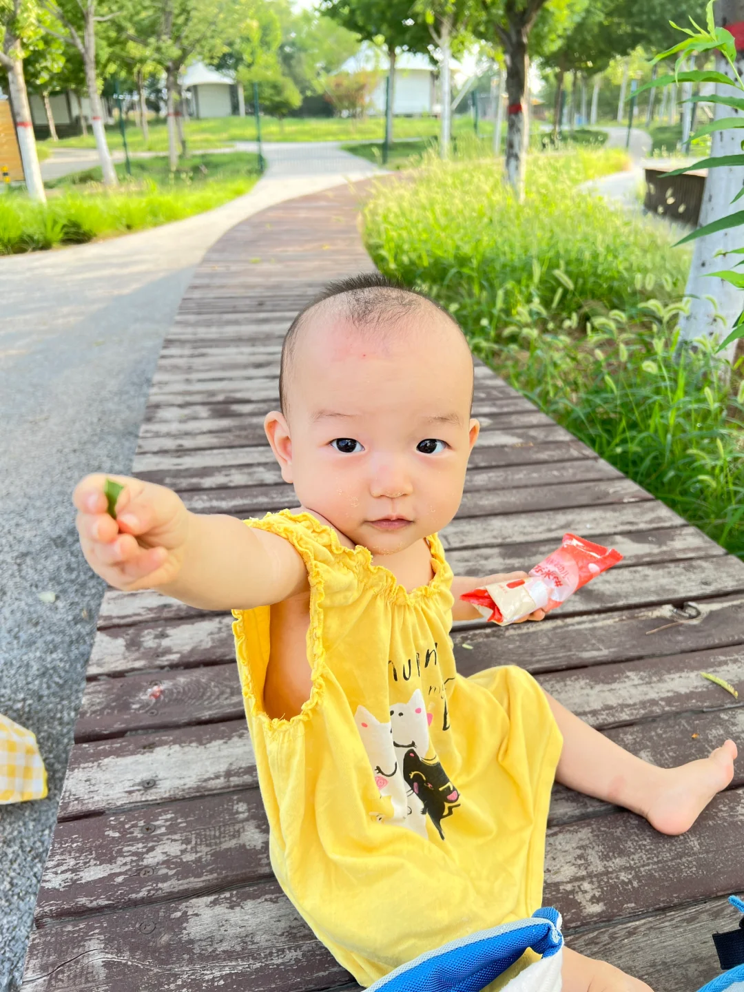 邯郸小三亚。小月龄友好遛娃地