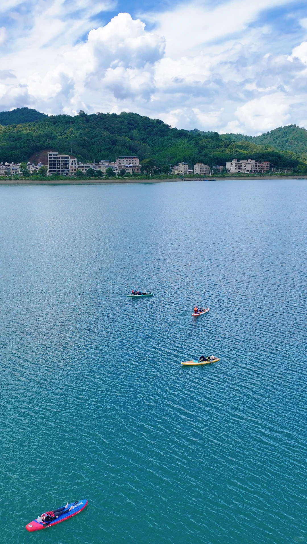 去万绿湖玩桨板5678次❗️亲测5个野生下水点