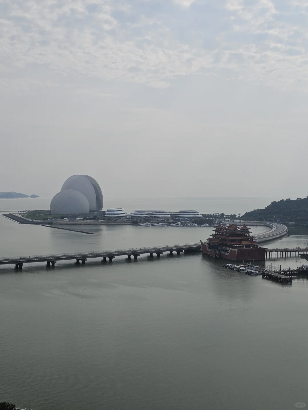 18日珠海景区早间多云间晴➕高温❌无日出