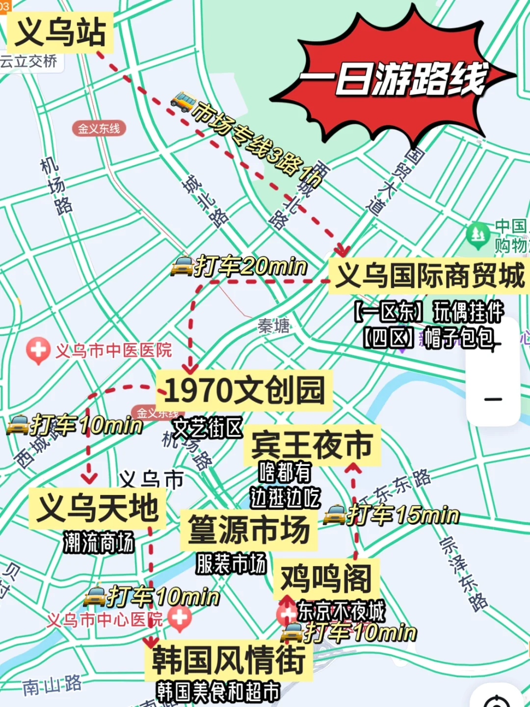 杭州出发➡️义乌一日游‼️一定要做攻略！🛍️🧸