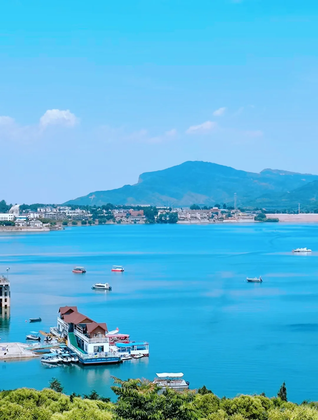 郑州2h直达河南洱海，无门票，强推‼️