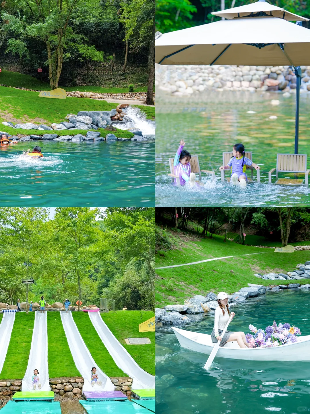 就在杭州❗️超清澈可溯溪的漂流玩水地