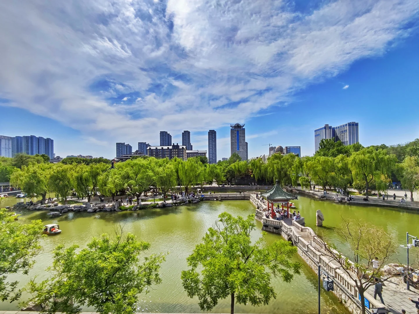 打卡丛台公园，邯郸市区中的的人文宝藏公园