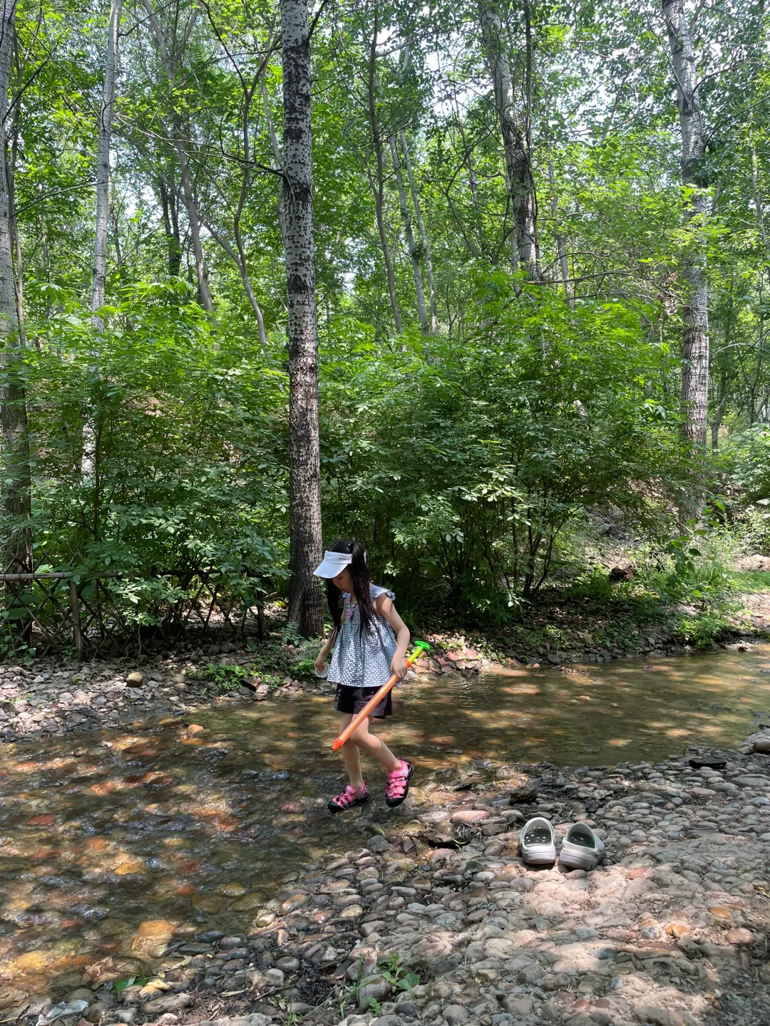 石家庄遛娃丨今天我们走水路💦小森林的河道