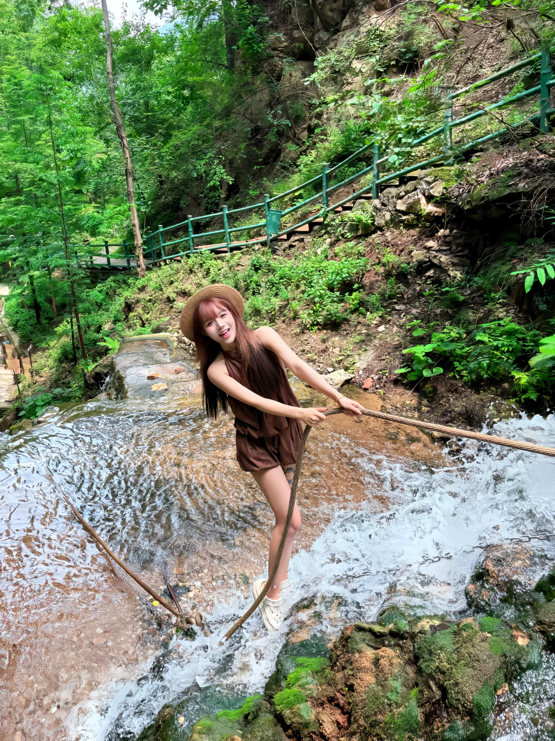 “心洞”一夏🏞️在21度的气温打卡爱心洞💗