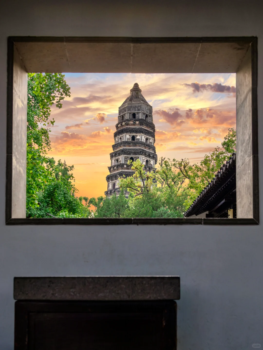 被苏州这极致的中式传统凌霄花美学❗️惊到了