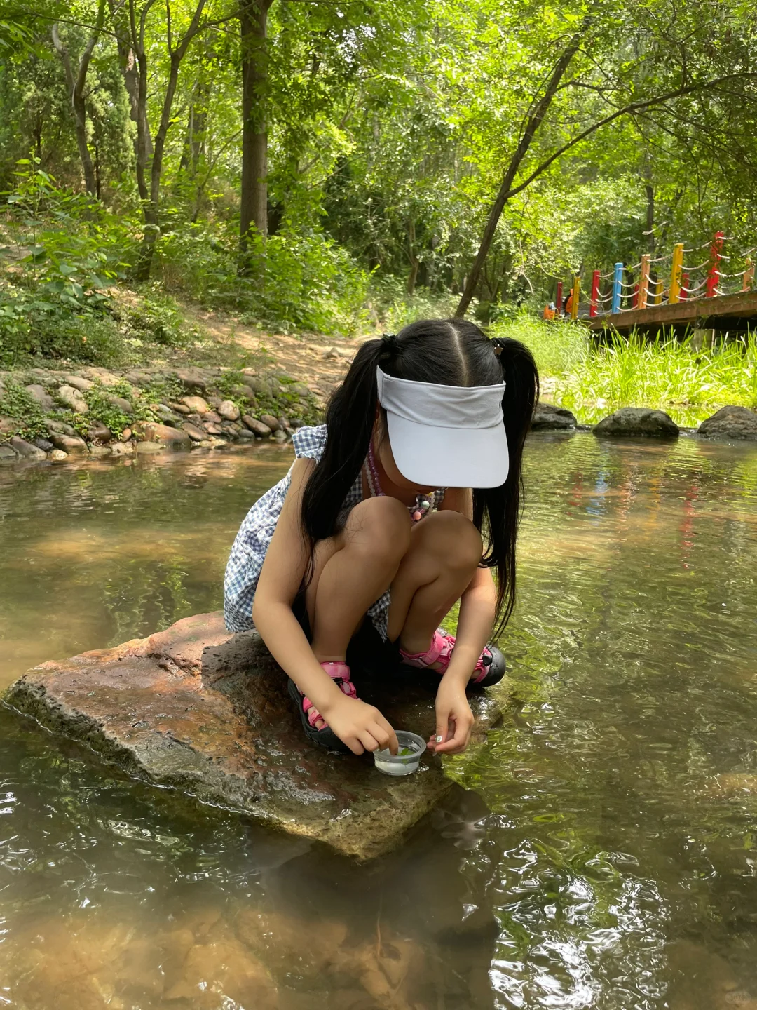 石家庄遛娃丨今天我们走水路💦小森林的河道