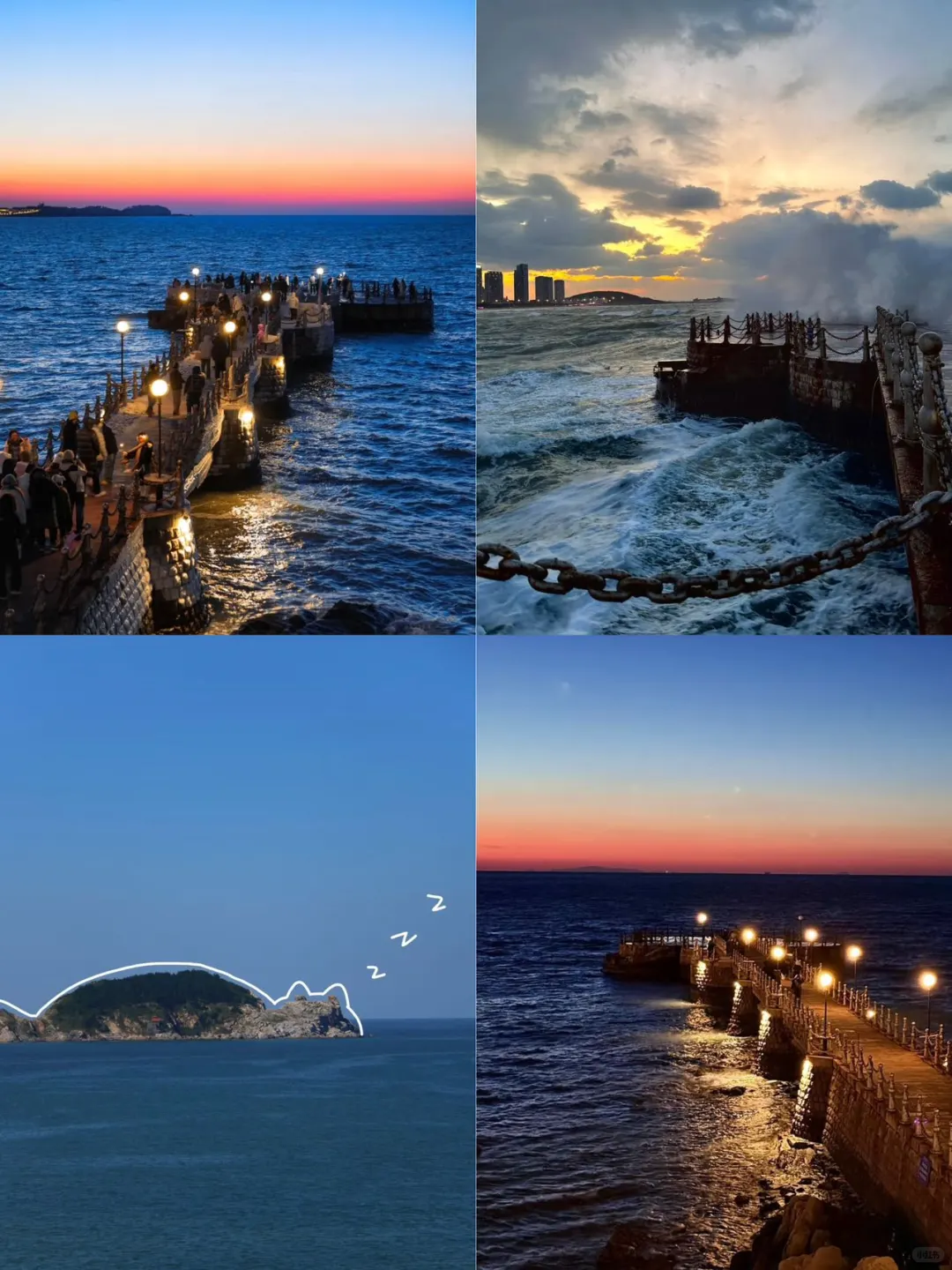 自己手绘做的威海攻略🥳轻松带你逛遍威海