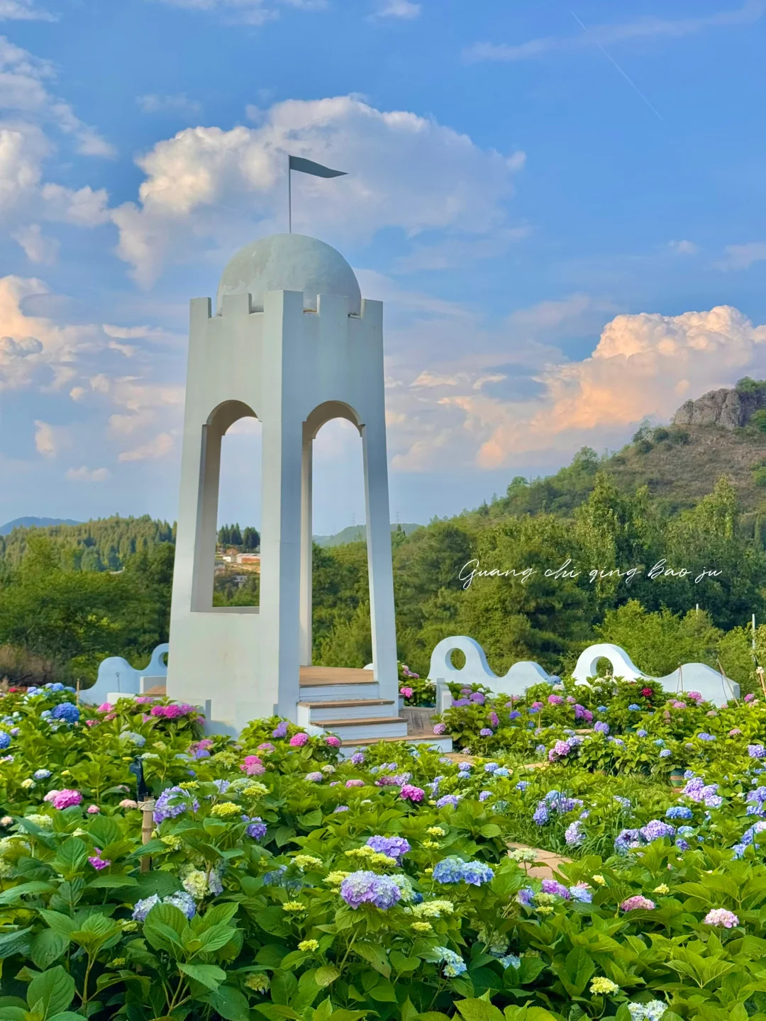 昆明花海🪻这片爱丽丝仙境太美啦！