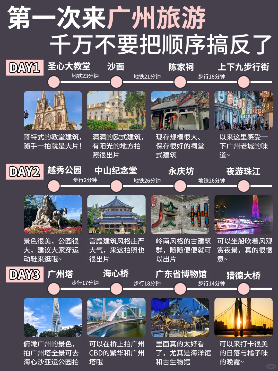 懒人版广州旅游攻略｜主打省力不绕路👍