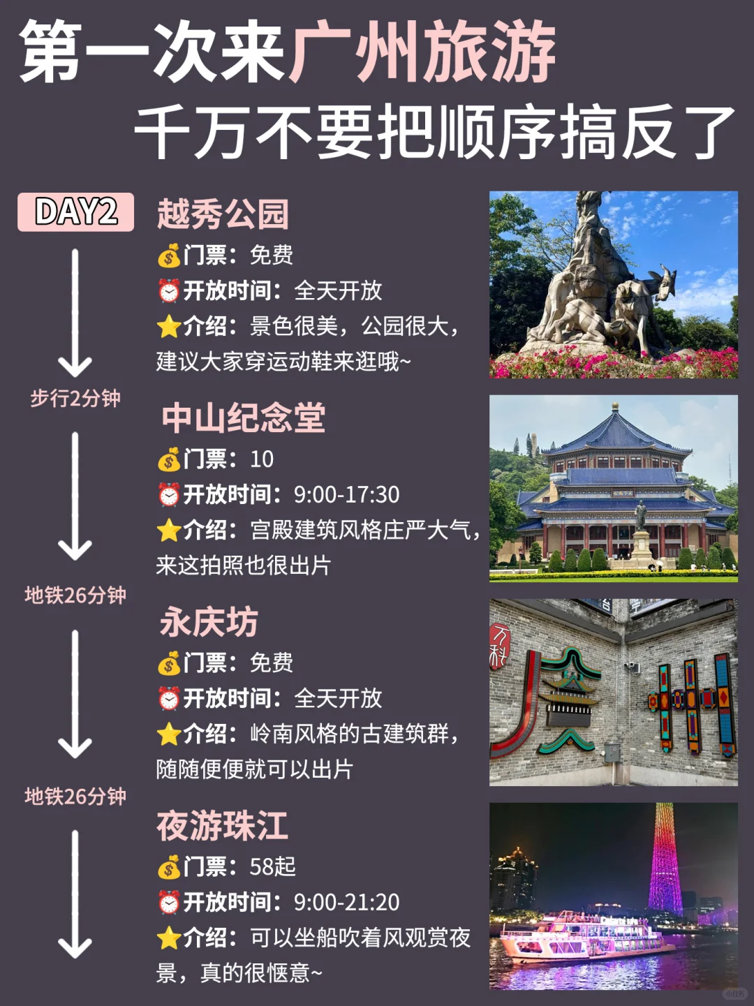 懒人版广州旅游攻略｜主打省力不绕路👍