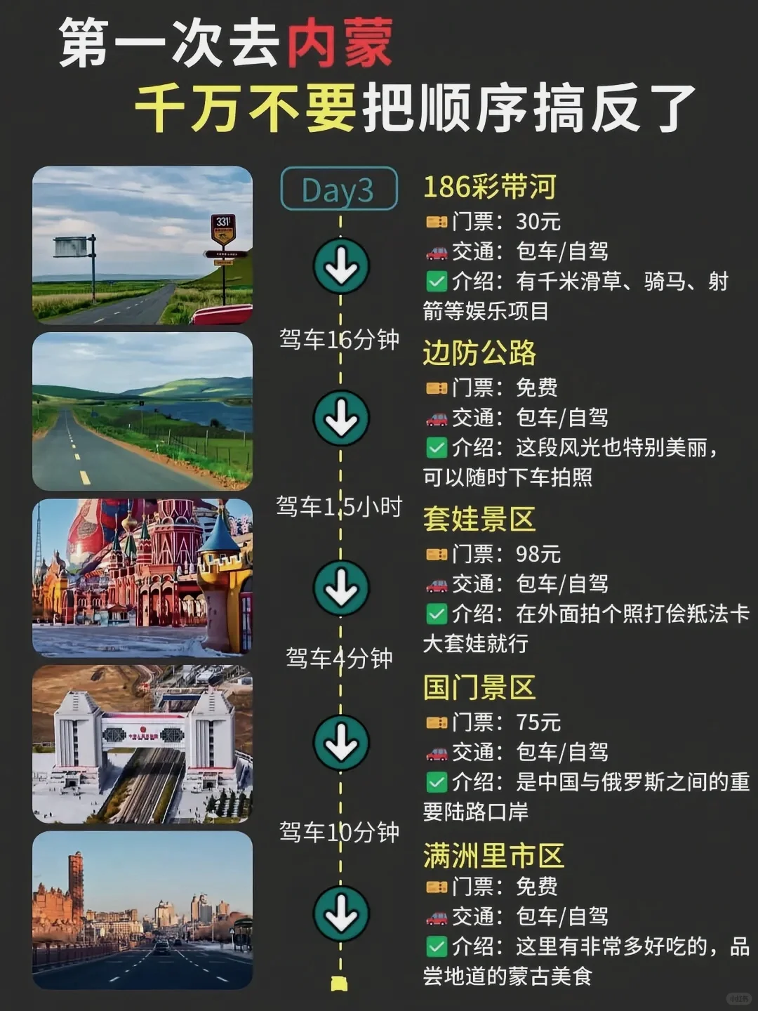 不踩坑攻略｜第一次去内蒙