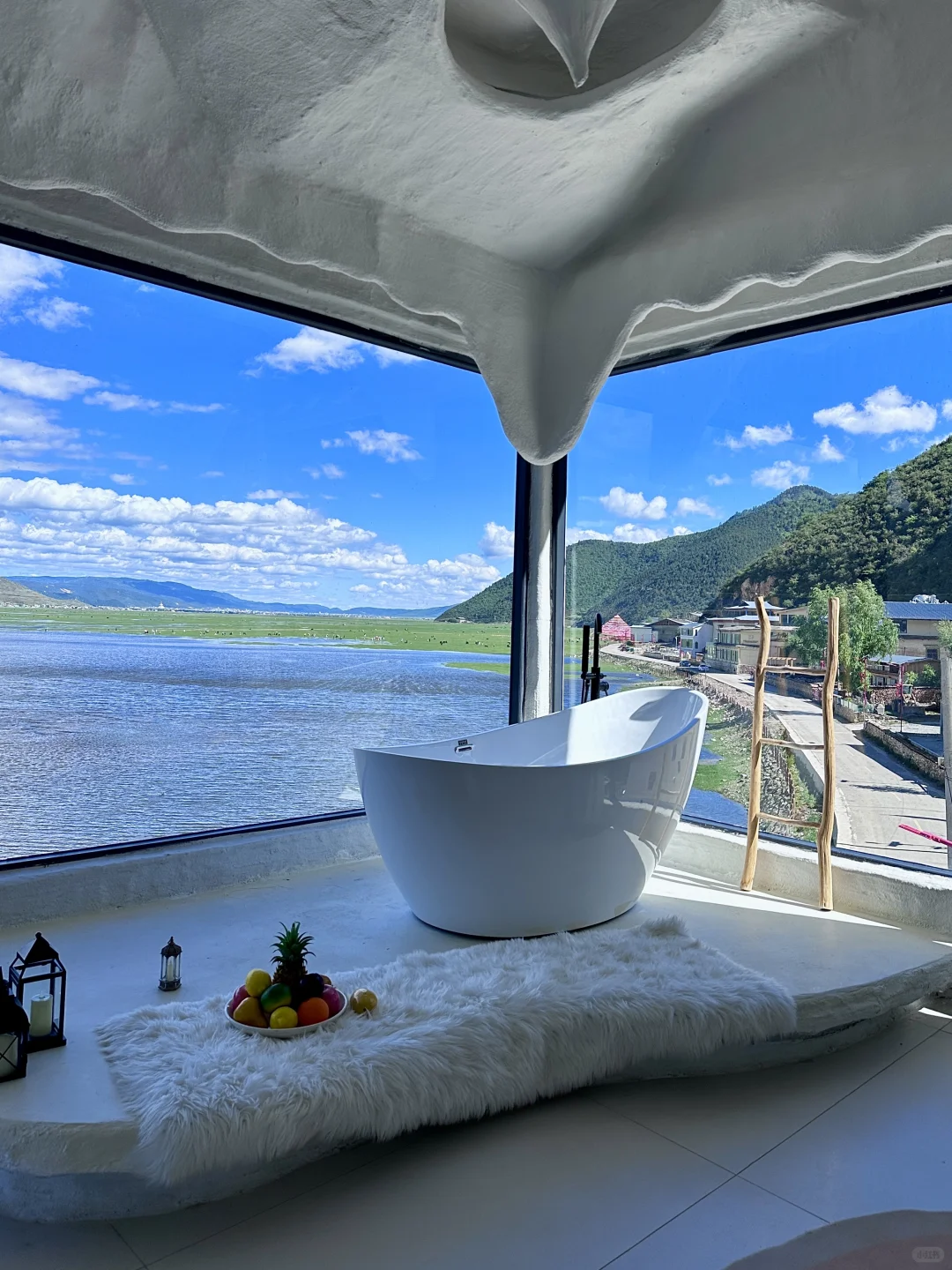 📍香格里拉|今日实况纳帕海惊现彩虹🌈