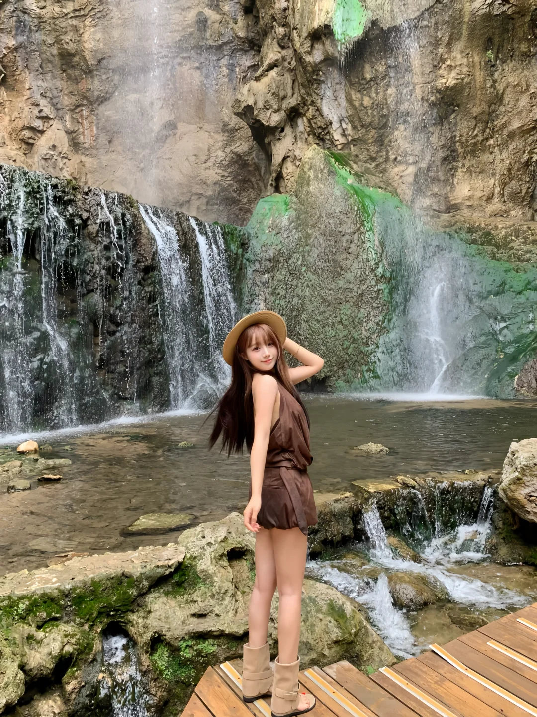 “心洞”一夏🏞️在21度的气温打卡爱心洞💗