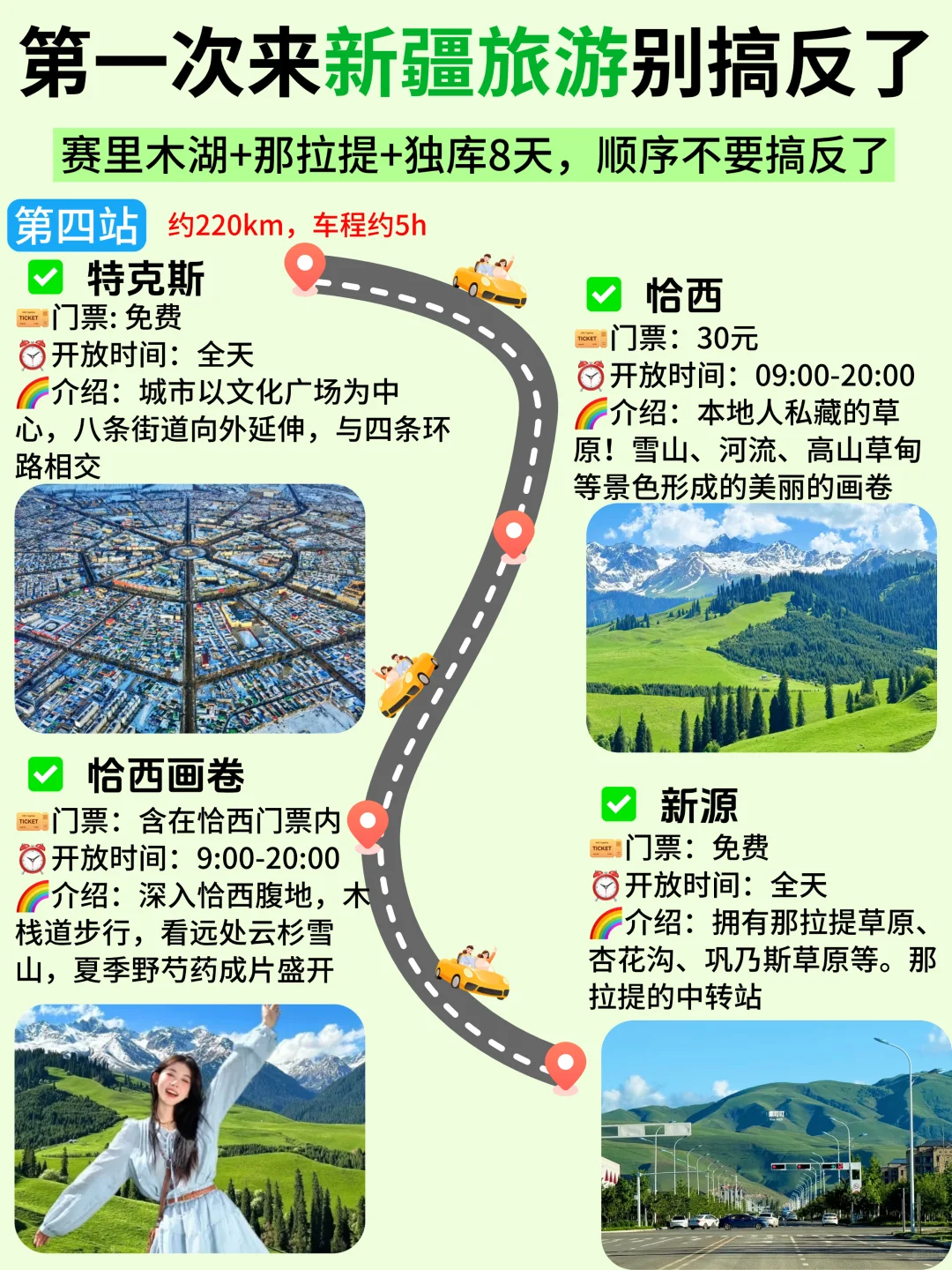 第一次去新疆旅游🔥8天7晚详细行程攻略