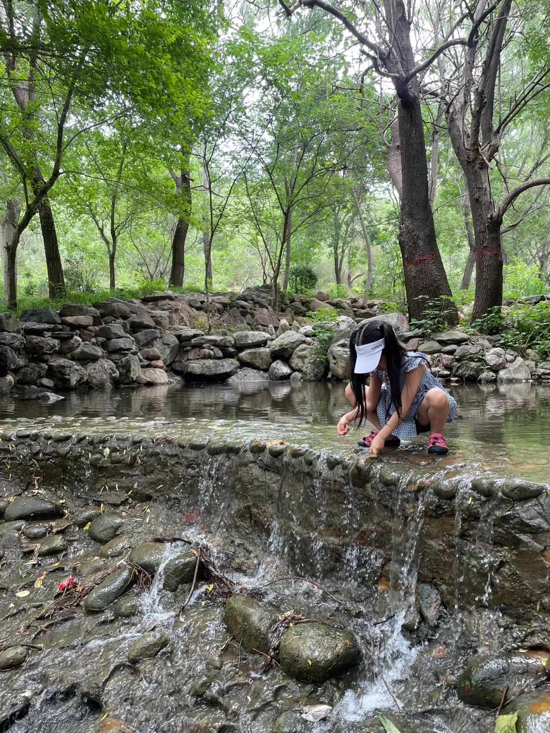 石家庄遛娃丨今天我们走水路💦小森林的河道